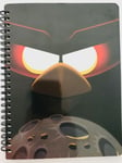 Angry Birds Space A5 Lined Spiral Notebook With Stickers