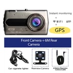 Car DVR Wifi GPS Dash Cam Rear View Vehicle Camera 1080P HD Drive Video Recorder