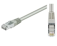 Ligawo ® Cat5e Patch Cable 5m dépistage F / UTP - câble de réseau pour le DSL Ethernet LAN Network PS3 console Wii - 8-fils RJ45 gris AWG 26/7 FTP