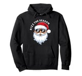 Rizz The Season Funny Christmas Xmas Santa Claus Rizzler 24 Pullover Hoodie