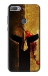 Warrior Spartan Helmet Case Cover For HTC Desire 12+, HTC Desire 12 Plus