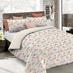 Italian Bed Linen Sogni e Capricci Fantasy Duvet Cover (Made in Italy), Different, Single