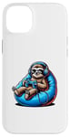 iPhone 14 Plus Sloth Gamer with Headphones and Controller Case