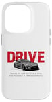 Coque pour iPhone 14 Pro Drive Cool Fast Sports Car Racing Drift Driver