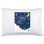 Oreiller Enfant 40x60 cm en Coton Oeko-TEX - Coussin pour Bebe et Enfant de 3 à 10 Ans - Coussin Bebe Idéal pour Siestes Ecole Maternelle et Voyages - Lavable en Machine - Hypoallergénique