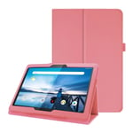 Lenovo Tab P10 Litchi läderfodral - Rosa