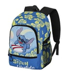 Lilo et Stitch Lifestyle-Sac à Dos Fight Fan 2.2, Bleu, 31 x 44 cm, Capacité 24 L