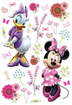 AG Design Minnie et Daisy en Fleurs, Disney, Autocollant décoratif pour Murs, Meubles et décoration de Chambre d'enfant, 42,5 x 65 cm, DK 1736 Multicolore 5 x 65 cm