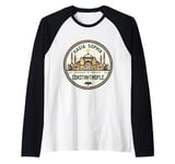 Hagia Sophia Constantinople Byzantium Souvenir Memorabilia Raglan Baseball Tee