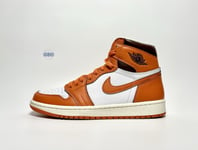 Nike Air Jordan 1 Hi High OG Retro Starfish Orange White UK Size 8.5 EUR 43