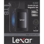 Lexar 1TB SSD SL500 Magnetic Set USB3.2 Gen2x2 Jusqu 'À R2000/W1800