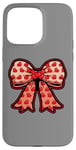 Coque pour iPhone 15 Pro Max Valentines Day Coquette Bow Cute Heart Ribbon Love Retro