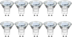 GU10  LED  Bulbs ,  Cool  White  5000K ,  50W  Halogen  Spotlight  Equivalent ,