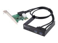 Silverstone Ec03s-P - Usb-Adapter - Pcie 2.0 - Usb 3.0 X 2