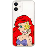 ERT GROUP Coque de téléphone Portable pour Iphone 12 Mini Original et sous Licence Officielle Disney Motif Ariel 009 Parfaitement adapté à la Forme du téléphone Portable, partiel imprimé