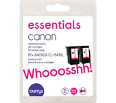 ESSENTIALS Canon PG-540 XL & CL-541 XL Black & Tri-colour Ink Cartridges - Twin Pack, Black,Black & Tri-colour,Tri-colour