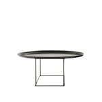 B&B Italia - Fat-Fat Tables, Ø 92 x H 39 cm, Tray Black, Frame Black - Brickbord - Patricia Urquiola - Svart - Metall