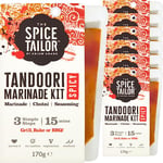 The Spice Tailor, Marinade Kits, Spicy Tandoori Marinade Kit in 15 Minutes with 3 Simple Steps, 170 g Packet (Pack of 7)