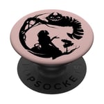 Alice in Wonderland and the Cheshire Cat PopSockets Adhesive PopGrip