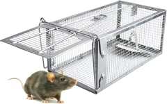 1 Pcs Piège À Souris,Humain Pièges À Rat Cage Convient Aux Souris Accrocheuses Ou Aux Hamsters,Respectueux Des Animaux Piege À Souris-27 * 14 * 12 Cm.[W334]