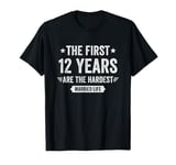 12 Year Wedding Anniversary Married Couples 12th Anniversary T-Shirt