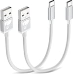 Yosou USB C Charger Cable 2M 2Pack USB a to USB C Type C Charger Fast Charging 3