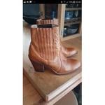 Bottines Sancho Boots  Boots Sancho cuir camel 37