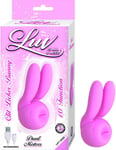 Luv Clit Licker Bunny Pink, 10 Function, Dual Motor