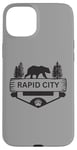 Coque pour iPhone 15 Plus Rapid City Ours sauvage Dakota du Sud Randonnée Camping Ski