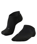 FALKE GO2 Invisible chaussettes de golf femme coton véganes blanc noir socquettes sport pour le golf épaisses idéales en été 1 paire, 39-40, Noir (Black 3000)