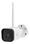 DELTACO Smart Home Caméra de sécurité IP Intelligente - Outdoor IP65-2MP 1080p - ONVIF/RTSP - WiFi - App - Antenne Longue portée - Blanc