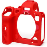 Easy Cover Silicone Skin for Canon EOS R5/R6/R6 Mark II - Red
