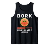 Bork Millionaire Loading Crypto Meme Shitcoin Tank Top