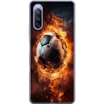 Mobilskal till Sony Xperia 10 III Lite med Fotboll motiv