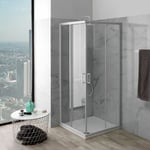 Kiamami Valentina - Cabine De Douche 75X75 Verre Transparent 4 Mm Venere