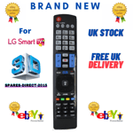 Replacement Remote Control for LG AKB73615303 3D SMART MY APPS TV`S