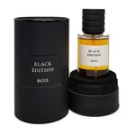 Parfum BOIS BLACK EDITION Bois N1 d'Argent INTENSE Homme/Femme marque Black E...