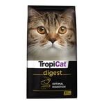 Aliment Complet pour Chat Adulte favorisant Le Bon Fonctionnement du système digestif TROPICAT Digest 10kg