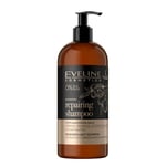 Eveline Organic Gold Regenerating Hair Shampoo Dry Damaged Hair 500ml Vegan