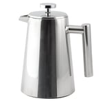 Weis 18080 Cafetière filtrante isotherme en acier inoxydable 0.6 L