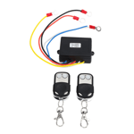 12V 24V Trådlös Vinsch Fjärrkontroll Brytare Mottagare Kit Universell för Lastbil ATV SUV