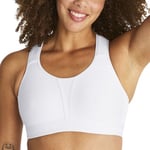 Swegmark BH Kimberly Iconic Moulded Cups Sports Bra Hvit polyamid B 90 Dame