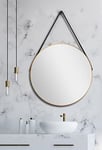 Talos Miroir Mural Rond décoratif en Or Mat Ø 80 cm 50269