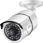 ZOSI 1080P Caméra de Surveillance 2 MP avec lentille 3,6 mm Étanche 2000 TVL 30M Vision Nocturne IP67 Boîtier en métal 581