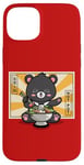 Coque pour iPhone 15 Plus Kawaii Hot Pot Bear Taiwan Travel