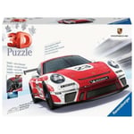 RAVENSBURGER 3d-pussel Porsche 911 Gt3 Cup Salzburg (med Rutnät)