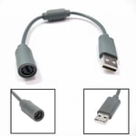 PC Converter Breakaway Cable Adapter For Microsoft Xbox 360 Wired Controllers