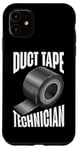 Coque pour iPhone 11 Duct Tape Technician Outils du père