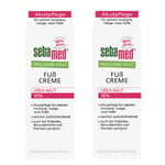 Sebamed Foot Cream Urea Acute for Rough and Dry Skin 100ml 2 Pack