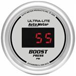 Autometer AUTO6570 laddtrycksmätare 52mm 0-60 psi Ultra-Lite Digital elektrisk